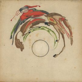 Tegning til cylindrisk spejl